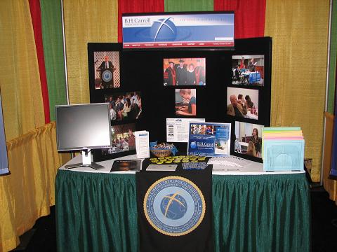 BHCTI promotional booth at the BGCT annual meeting